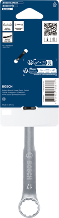 Kunci kombinasi Bosch 17 mm krom vanadium.